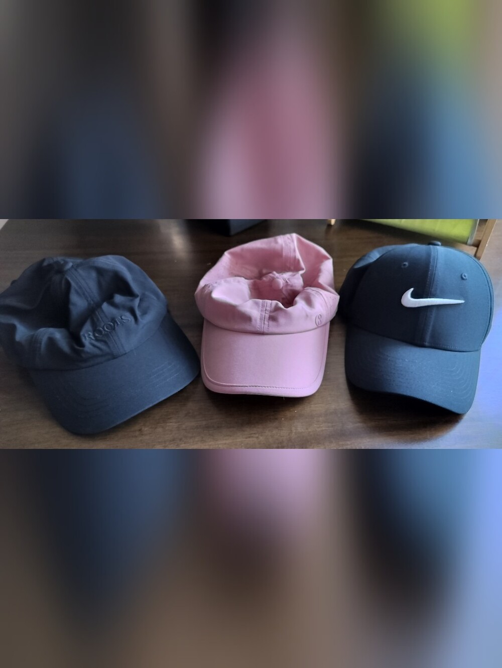 Athletic Hat Lot of 3 - Nike Dri-FIT, Roots Canada, Layer 8 Running Cap